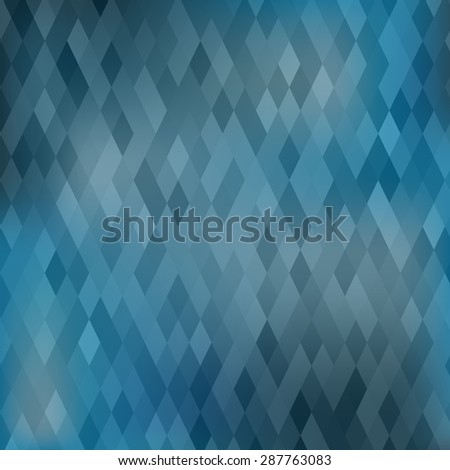 Abstract Geometric Blue Background. Abstract Blue Pattern.