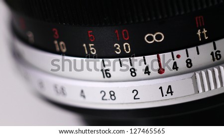 Vintage Manual Focus Lens for SLR (Single Lens Reflex) Camera.