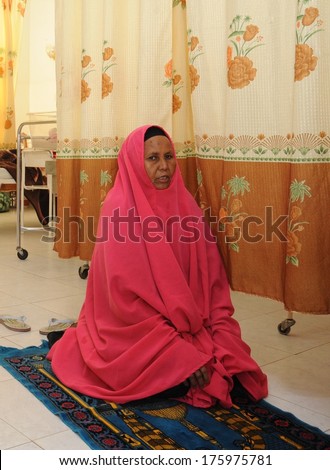 HARGEISA, SOMALIA - JANUARY 8, 2010: The Edna Adan University Hospital. Is a non-profit charity that was built by Edna Adan Ismail who donated her UN pension and personal assets to build the hospital