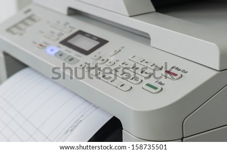 printer and copying machine is an office equipment