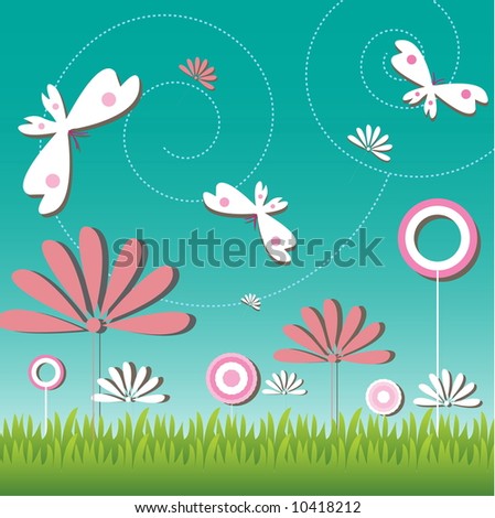 wallpaper flowers abstract. an abstract wallpaper with