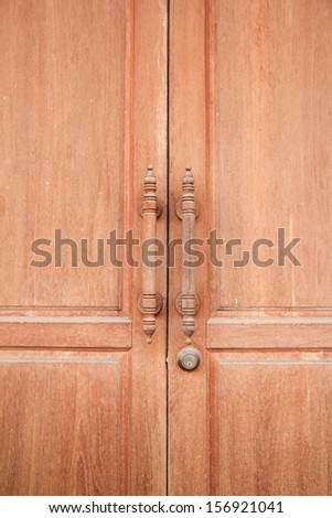 Old wooden Door