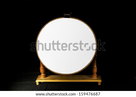 wooden table stand embroidery rounded frame / Embroidery Frame
