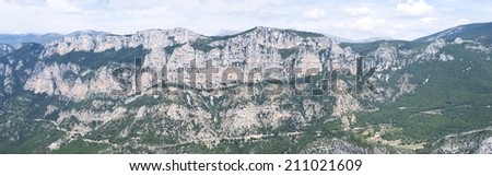 Mountains of Verdon Natural Regional Park, South-eastern France