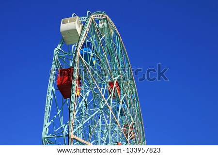 The Wonder Wheel in Coney Island New York City The Wonder Wheel in Coney Island New York City