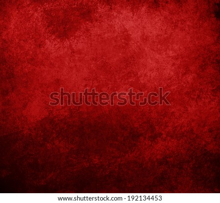 abstract red background or Christmas background with bright center spotlight and black vignette border frame with vintage grunge background texture red paper layout design colorful graphic art