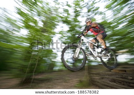 Mountain Bike jump