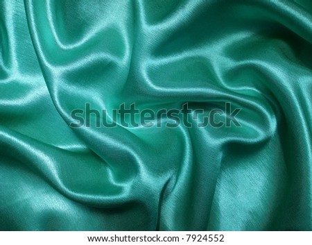 material, satin, bedding, curtain, background, smooth, silky, soft, textile, green, turquoise