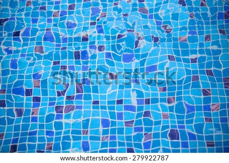 Abstract background ,Swimming pool water. Aqua texture