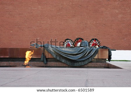 The Tomb of the Unknown Soldier in Alexander Garden, Moscow