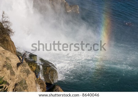 Waterfall, Turkey Country