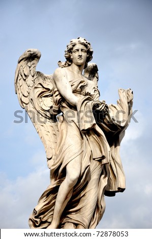 Roman Angel Sculpture at the Castel Sant\'Angelo