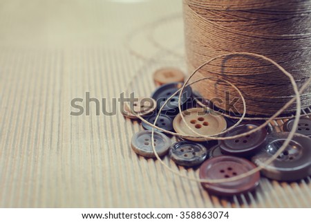String and buttons