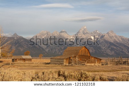 pioneer mormon farm, grand teton national park, wyoming