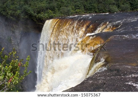 Kaieteur Falls In Guyana, South America