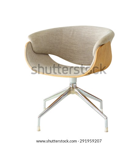 Modern Chair isolated.