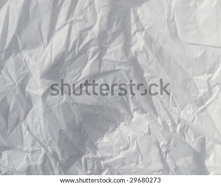 Crumpled tissue paper background texture