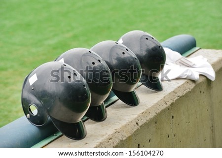 black color Baseball helmets
