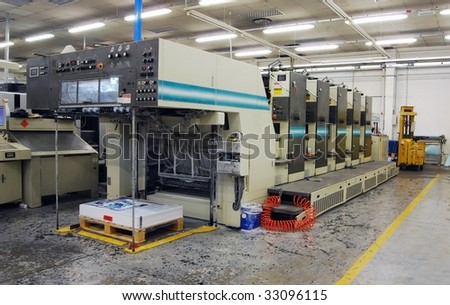 Printing - Offset press. Offset press is a printing machine designed to produce fine quality reproductions.