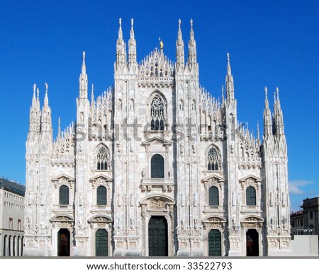 stock photo : Milan Cathedral