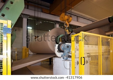 Paper and pulp mill - Fourdrinier Machine
