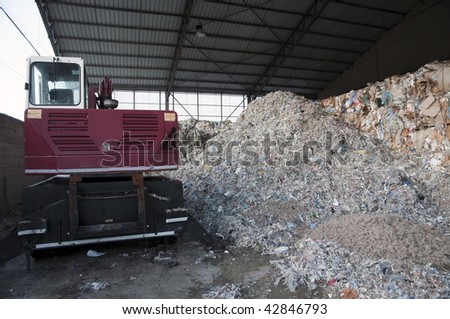 Paper and pulp mill plant - Paper recycling