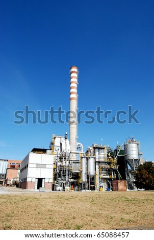 Paper and pulp mill - In this plant all the fibrous raw material is produced by two de-inking plants that recycle waste paper. 50% of all the plantÂ?s energy requirements  is produced autonomously.