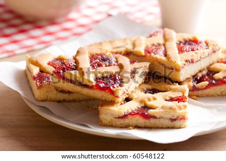cake with jam