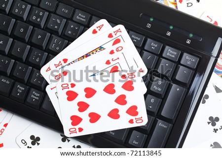 online poker gambling . poker cards