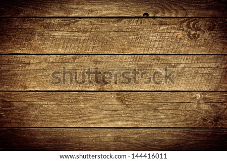 the old wooden planks background