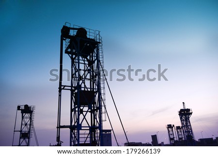 Is operation of tower pumping unit under the setting sun