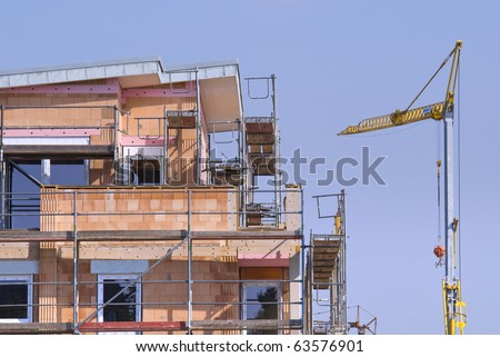 Building brick housing