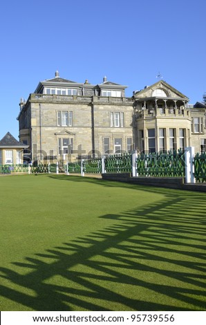 Old Course at St Andrews is the oldest golf course in the world, a public course over common land in St Andrews, Fife, Scotland
