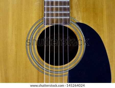 musical background image of guitar