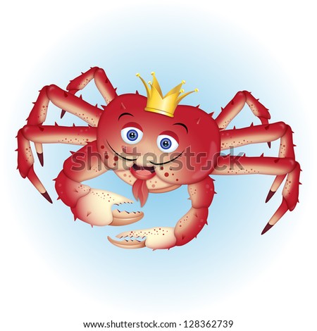 Red King Crab (With Path)
