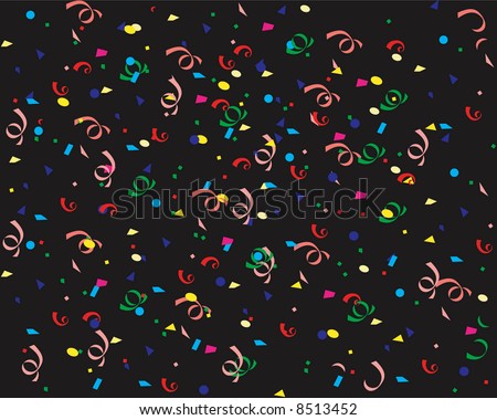 Confetti Illustration