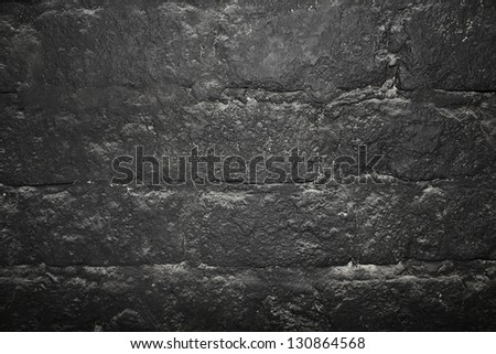 Dark stone wall texture background