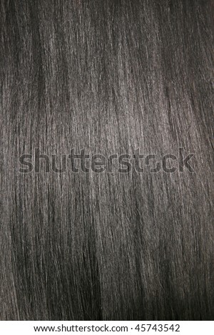 stock photo : Beautiful shiny black hair, texture, background