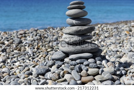 Stone pile in Crete