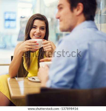 Couple Enjoying Coffee