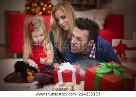 Special wishes coming from Christmas gift