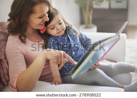 Reading books with mommy make me happier