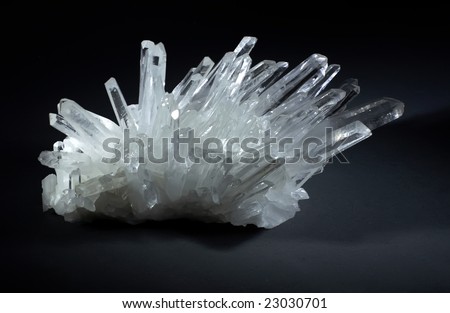 Pictures Of Quartz Crystals. stock photo : Quartz crystals