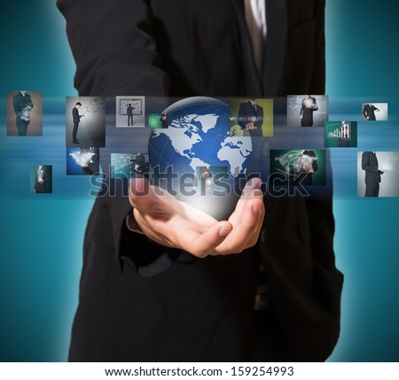 world of technology picture in hand