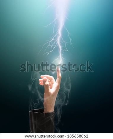 magic hand of thunderbolt,hand of god