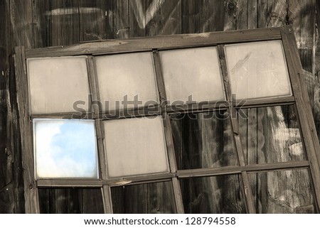 Mirroring of a window pane/Window of Hope