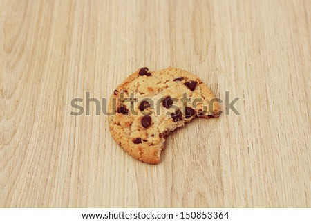Cookie with bite