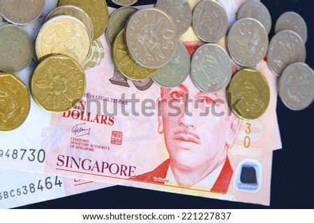 Singapore Dollars and Coins