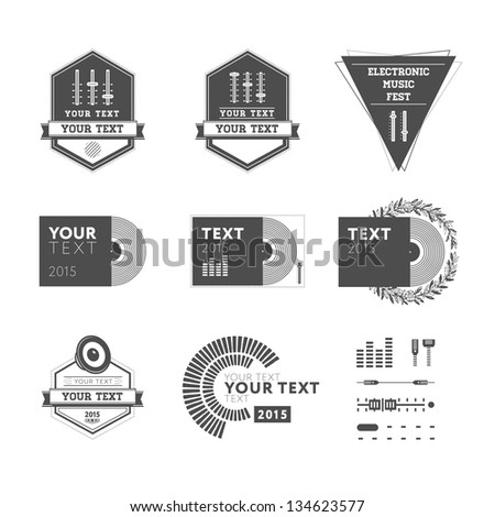 Logo set for events Logo set for events