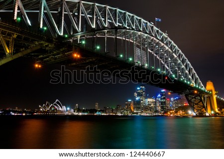 Sydney Harbour Bridge, Opera House and Skyline